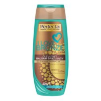 Perfecta, I Love Bronze, balsam brązujący olejkowy 4w1 - ciemna karnacja, 250 ml Perfecta