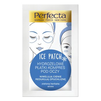 Perfecta, Ice Patch, płatki hydrożelowe pod oczy, 2 szt. - Perfecta