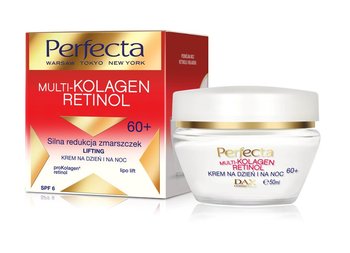 Perfecta, Multikolagen Retinol, Krem do twarzy na dzień i na noc 60+, 50 ml - Perfecta