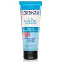 Perfecta, Oczyszczanie, peeling drobnoziarnisty Algi i Minerały Morskie, 75 ml Perfecta