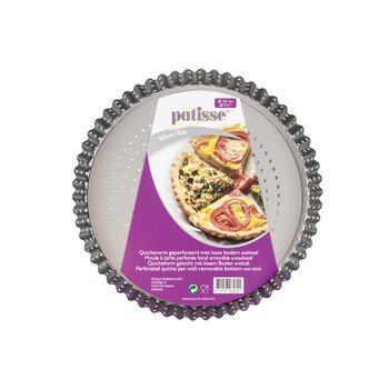 Zdjęcia - Forma do pieczenia Patisse Perforowana Forma Do Tarty Z Wyjmowanym Dnem 24Cm  Silver Top 