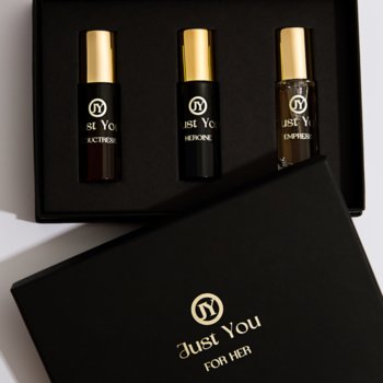 Perfumy z feromonami dla kobiet w zestawie - Seductress, Heroine, Empress - Just You