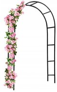 Pergola Ogrodowa Na Kwiaty Róże Łuk Wysokość 240 Cm Kotwy - Chomik