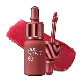 Peripera, Pomadka Do Ust, New Ink The Velvet (AD) #03 Red Only, 4g - Peripera