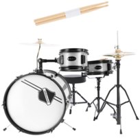 Perkusja dla dzieci od 3 lat + pałeczki Millenium Youngster Biała