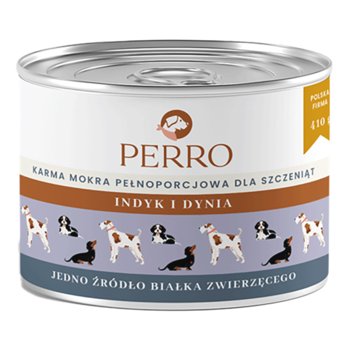 Perro Indyk i dynia dla szczeniąt - 410g - Perro