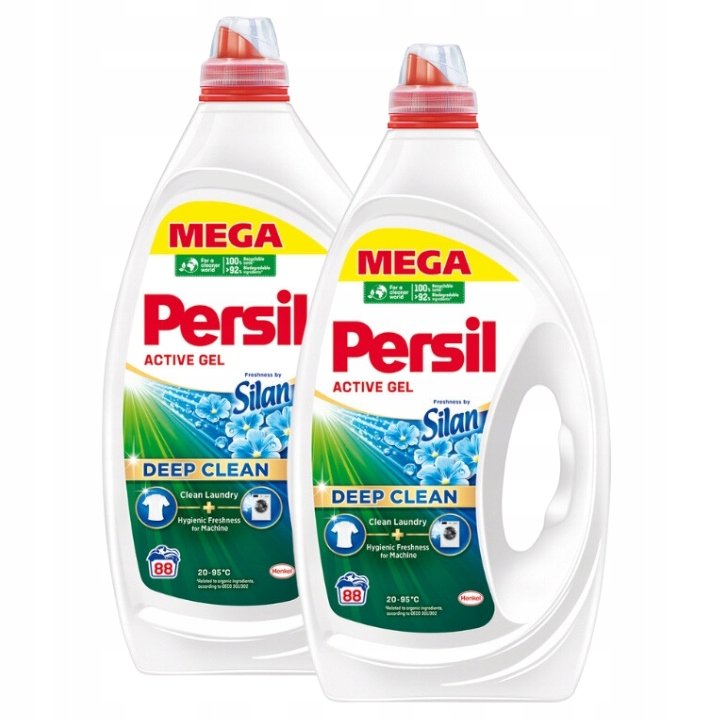 Zdjęcia - Proszek do prania Henkel Persil Active Żel do Prania Freshness 3,96L x2 