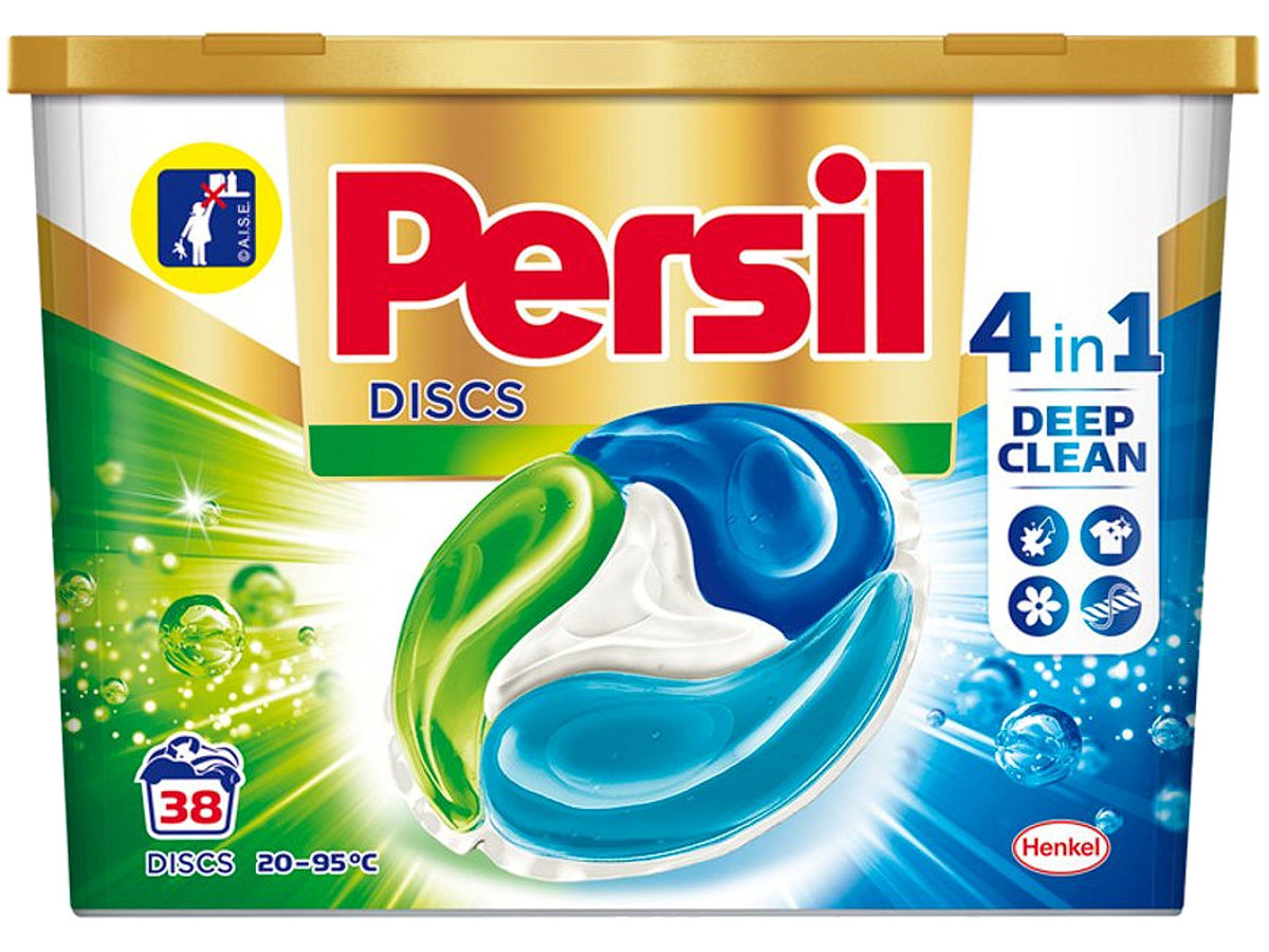 Persil Discs 4w1 Regular Kapsułki do Prania 38szt Regular Persil