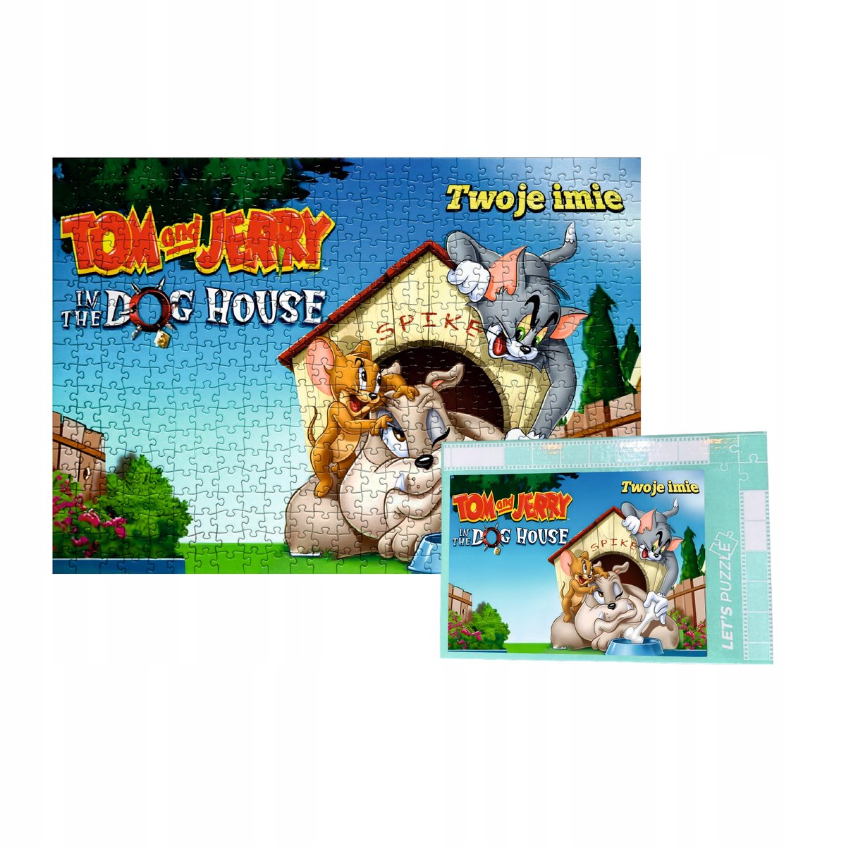 Personalizowane Puzzle Tom i Jerry 500 el. - różne wzory - Bifrost ...