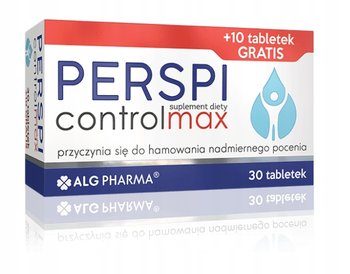 Perspicontrol Max Na Nadmierne Pocenie 30 Tabl. - ALG PHARMA
