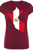 Peru Damski Modny T-Shirt Lato Nadruk Rozm.L