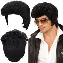 Peruka Elvis Król Rock And Roll Włosy Elvisa Lata 50 Retro Vintage Party