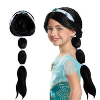 Peruka Jasmina Dżasmina Warkocz Strój Przebranie, Hopki