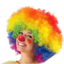 Peruka party, Klaun, wielokolorowa