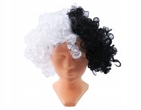 PERUKA SIA CRUELLA DE VIL DEMON 101 DALMATYŃCZYKÓW