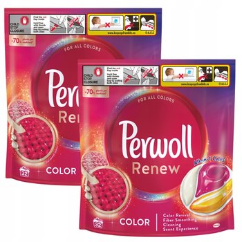 Perwoll Caps Color Kapsułki do Prania 32pr x2 - Perwoll