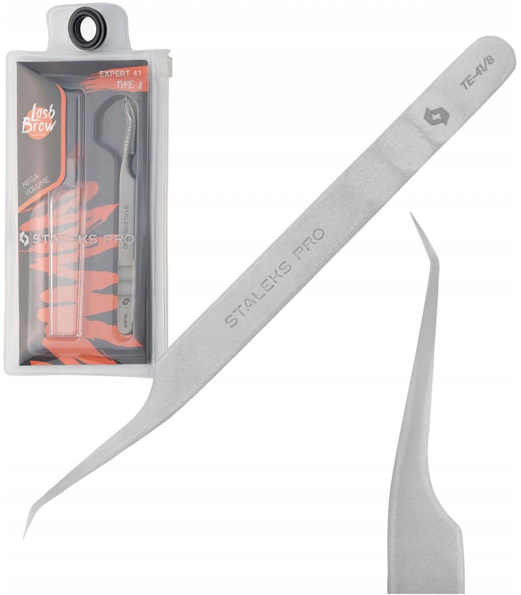 Empik Pęseta do przedłużania rzęs STALEKS TE-41/8 precyzyjna