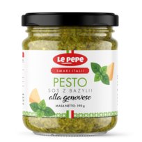 Pesto Alla Genovese Sos Z Bazylii 190 G Le Pepe