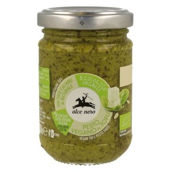 PESTO BAZYLIOWE Z TOFU WEGAŃSKIE BIO 130 g - ALCE NERO - Alce Nero