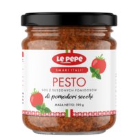 Pesto Di Pomodori Secchi Pasta Z Suszonych Pomidorów 190 G Le Pepe