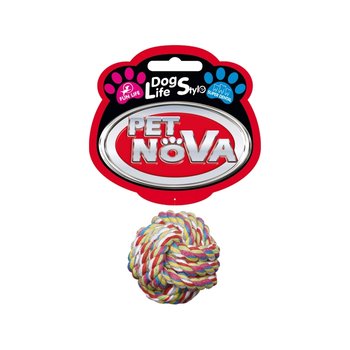 Pet Nova Piłka sznurkowa bawełniana 5cm - PET NOVA
