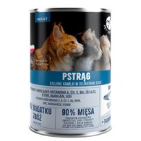 Pet Republic Karma mokra dla kota Krojone Kawałki W Delikatnym Sosie Z Pstrągiem 400g