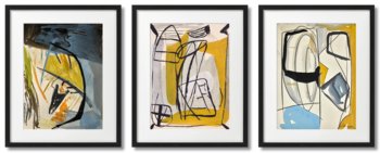 Peter Lanyon Komplet 3 Abstrakcji - DEKORAMA