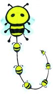 Peterkin, latawiec Brookite Pszczółka - Peterkin