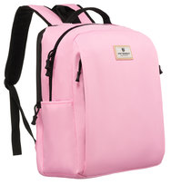 PETERSON duży plecak damski miejski z miejscem na laptopa różowy