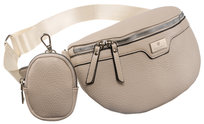 Peterson Nerka Damska Saszetka Torebka Na Ramię Crossbody Listonoszka Jasnobeżowa