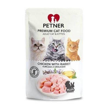 Petner Adult Cat karma mokra monoproteinowa z indykiem 85g - Petner