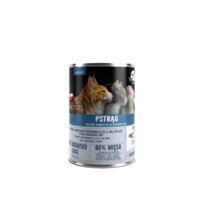 PetRepublic pstrąg w delikatnym sosie dla kota w puszce 12x400g