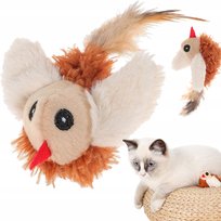 PETSTORY ZABAWKA futrzana dla kota MAŁY PTASZEK