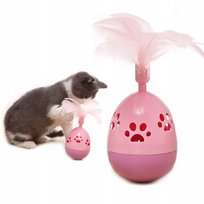 PETSTRORY Interaktywna Zabawka z Piórkami dla Kota