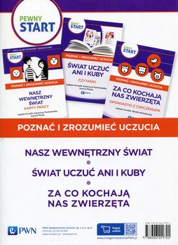 Pewny start. Poznać i zrozumieć uczucia. Nasz wewnętrzny świat / Świat uczuć Ani i Kuby / Za co kochają nas zwierzęta - Opracowanie zbiorowe