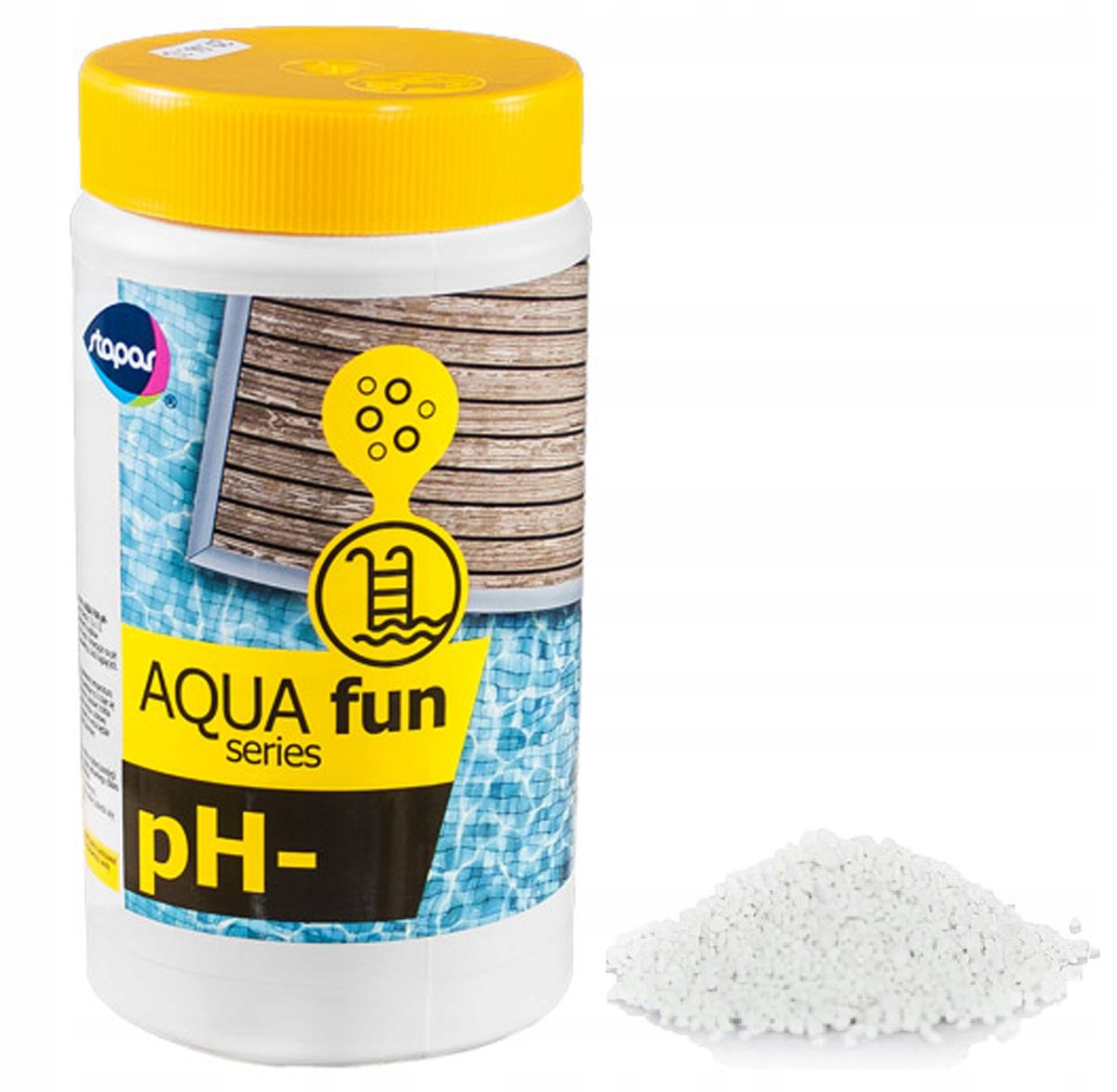 PH MINUS PH- Chemia do Basenu Basenów STAPAR 1.5kg-Zdjęcie-0