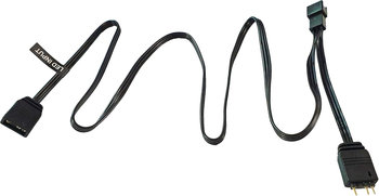 Phanteks przedłużacz z rozgałęziaczem ARGB 5V 3-pin F na 1x 3-pin M 1x Phanteks ARGB M 60cm - Phanteks