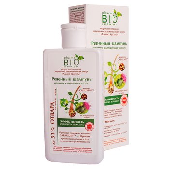 Pharma Bio Laboratory, Szampon Łopianowy Przeciw Wypadaniu Włosów, 200ml - Pharma Bio Laboratory