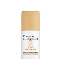 Pharmaceris F SUN-CORRECTION Fluid ochronno-korygujący 02 SAND SPF50+, 30 ml Pharmaceris