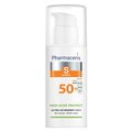 Pharmaceris S Medi Acne Protect, ultra ochronny krem do twarzy i okolic oczu SPF 50+, 50 ml - Pharmaceris