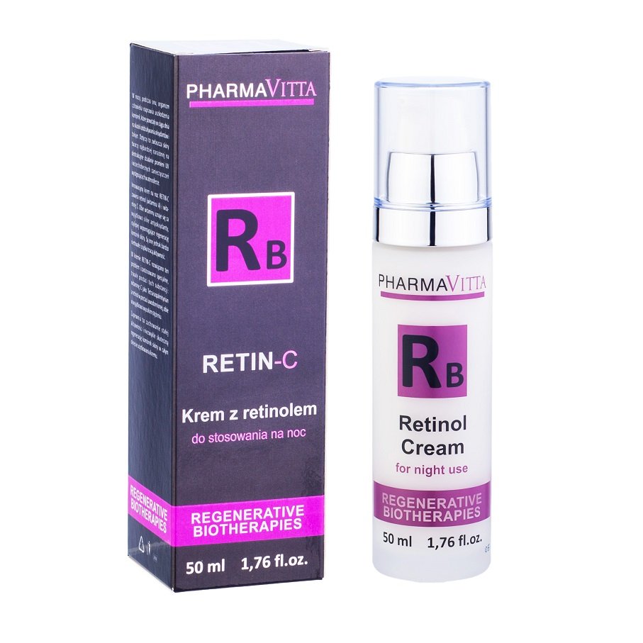 PharmaVitta RB, krem z retinolem do stosowania na noc, 50 ml Sklep