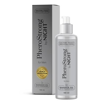 PheroStrong By Night for Men Massage Oil - PheroStrong