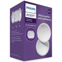 Philips Avent, Jednorazowe wkładki Laktacyjne, 24 Sztuki SCF254/24