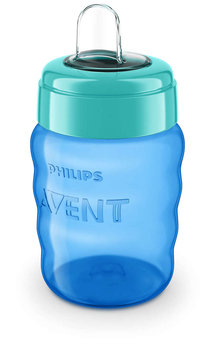 Philips Avent, Kubek z ustnikiem Classic 9+, 260ml SCF553/05 niebieski - Philips Avent