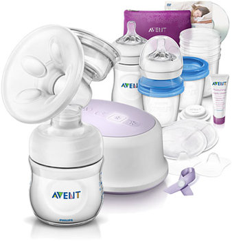 Philips Avent, Natural, Zestaw do karmienia z elektrycznym laktatorem - Philips Avent