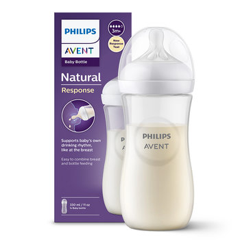 Philips Avent, Responsywna butelka do karmienia Natural 330ml SCY906/01 - Philips Avent