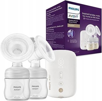 Philips Avent SCF398/31 Double Elektryczny Laktator 5 Worków 2 Butelkami - Philips Avent