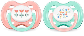 Philips Avent, Sensitive II, Smoczek uspokajający, 0-6 m, 2 szt. - Philips Avent