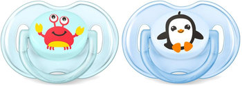 Philips Avent, Smoczek uspokajający, Ocean, 0-6m, 2 szt. - Philips Avent