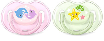 Philips Avent, Smoczek uspokajający, Ocean, 0-6m, 2 szt. - Philips Avent